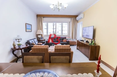 Apartamento à venda, 115 m² por R$ 800.000,00 - Boqueirão - Santos/SP