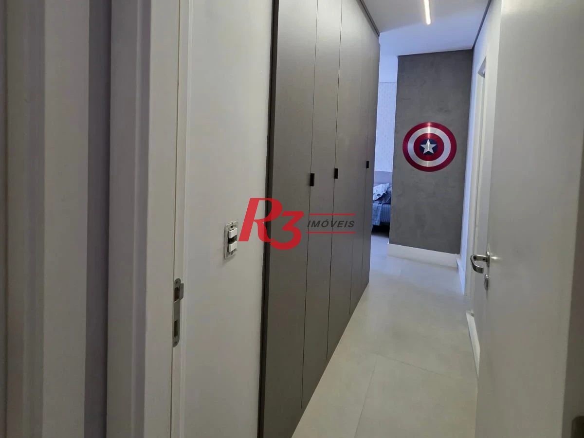 Apartamento à venda, 171 m² por R$ 2.500.000,00 - Embaré - Santos/SP