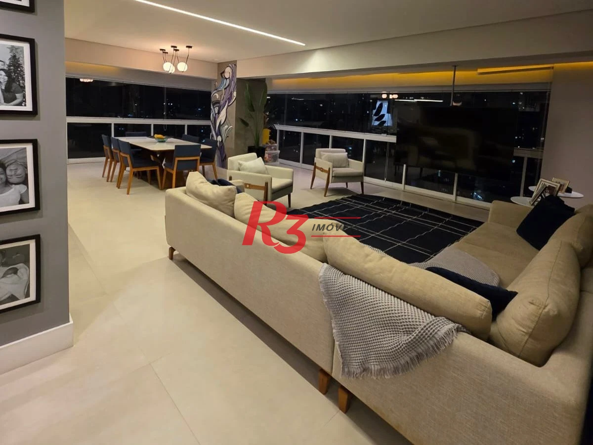Apartamento à venda, 171 m² por R$ 2.500.000,00 - Embaré - Santos/SP