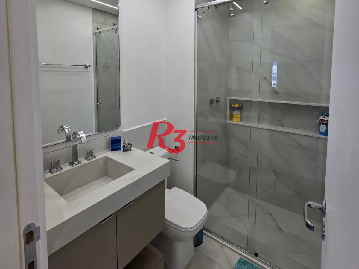 Apartamento à venda, 171 m² por R$ 2.500.000,00 - Embaré - Santos/SP