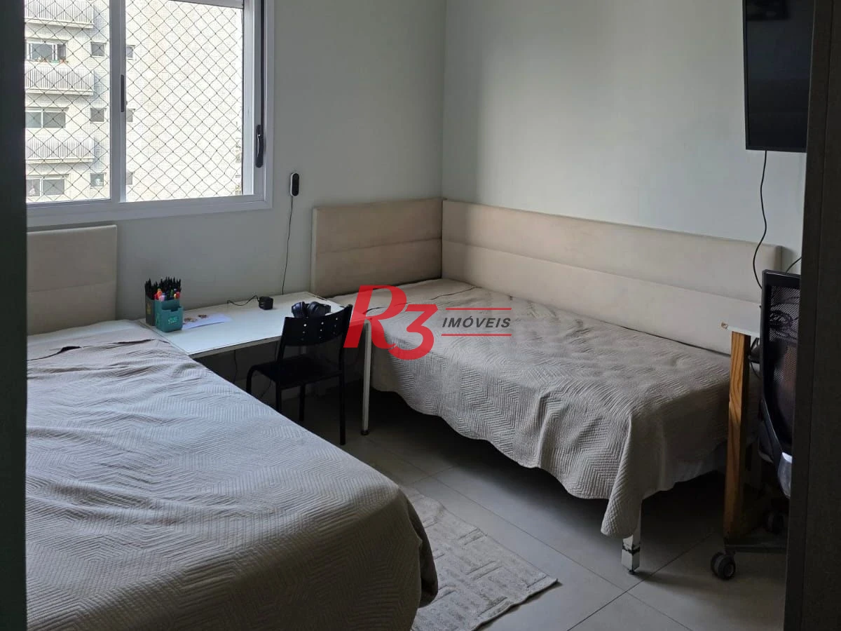 Apartamento à venda, 171 m² por R$ 2.500.000,00 - Embaré - Santos/SP