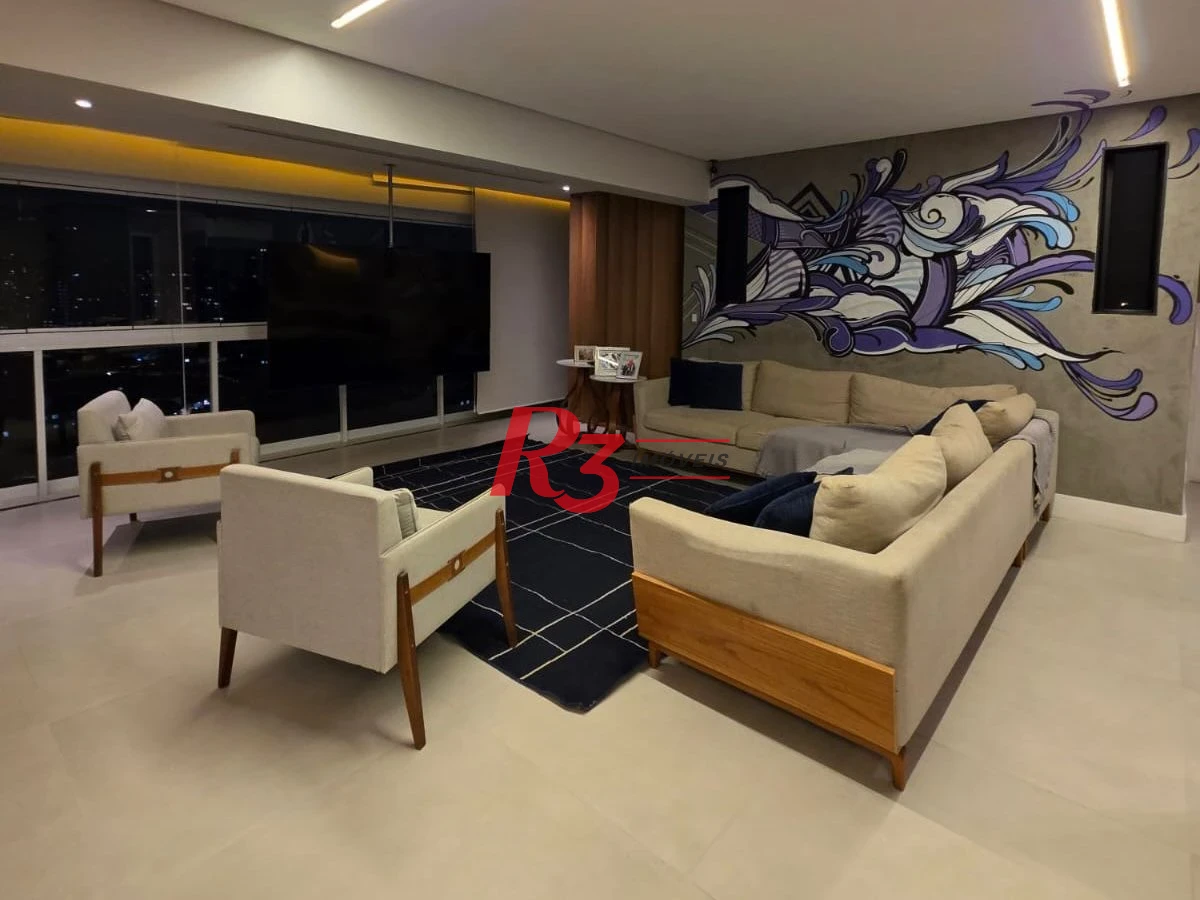 Apartamento à venda, 171 m² por R$ 2.500.000,00 - Embaré - Santos/SP