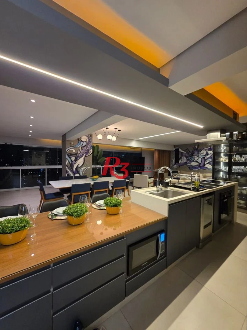 Apartamento à venda, 171 m² por R$ 2.500.000,00 - Embaré - Santos/SP