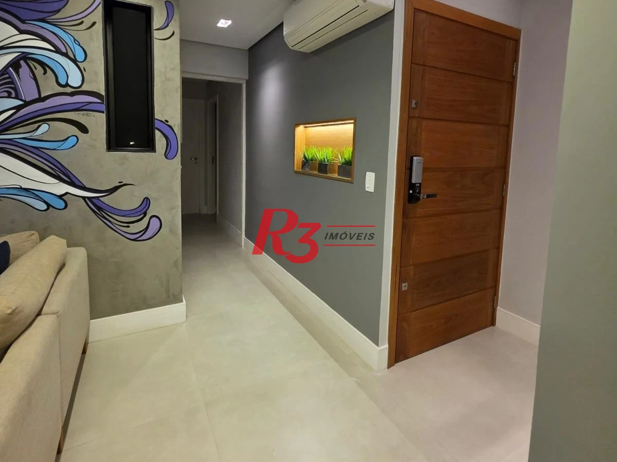Apartamento à venda, 171 m² por R$ 2.500.000,00 - Embaré - Santos/SP