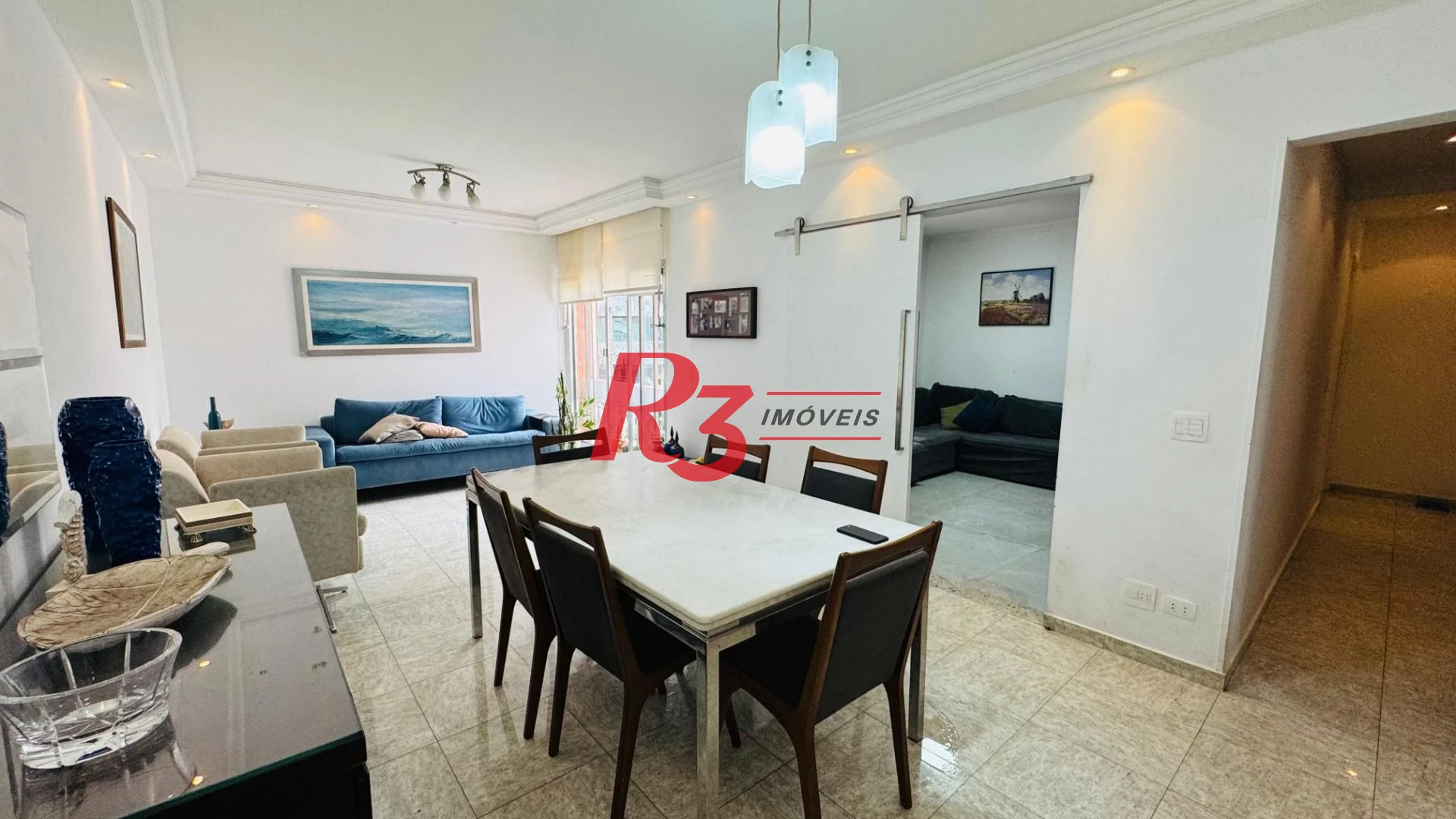 Apartamento com 3 dormitórios à venda, 140 m² por R$ 850.000,00 - Ponta da Praia - Santos/SP