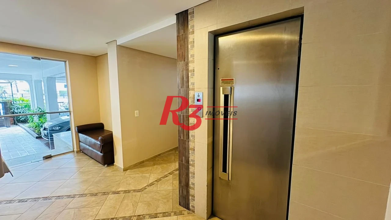Apartamento com 3 dormitórios à venda, 140 m² por R$ 850.000,00 - Ponta da Praia - Santos/SP