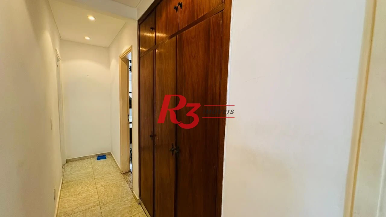 Apartamento com 3 dormitórios à venda, 140 m² por R$ 850.000,00 - Ponta da Praia - Santos/SP