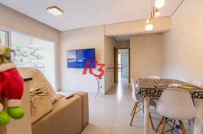 Apartamento à venda, 64 m² por R$ 600.000,00 - Marapé - Santos/SP