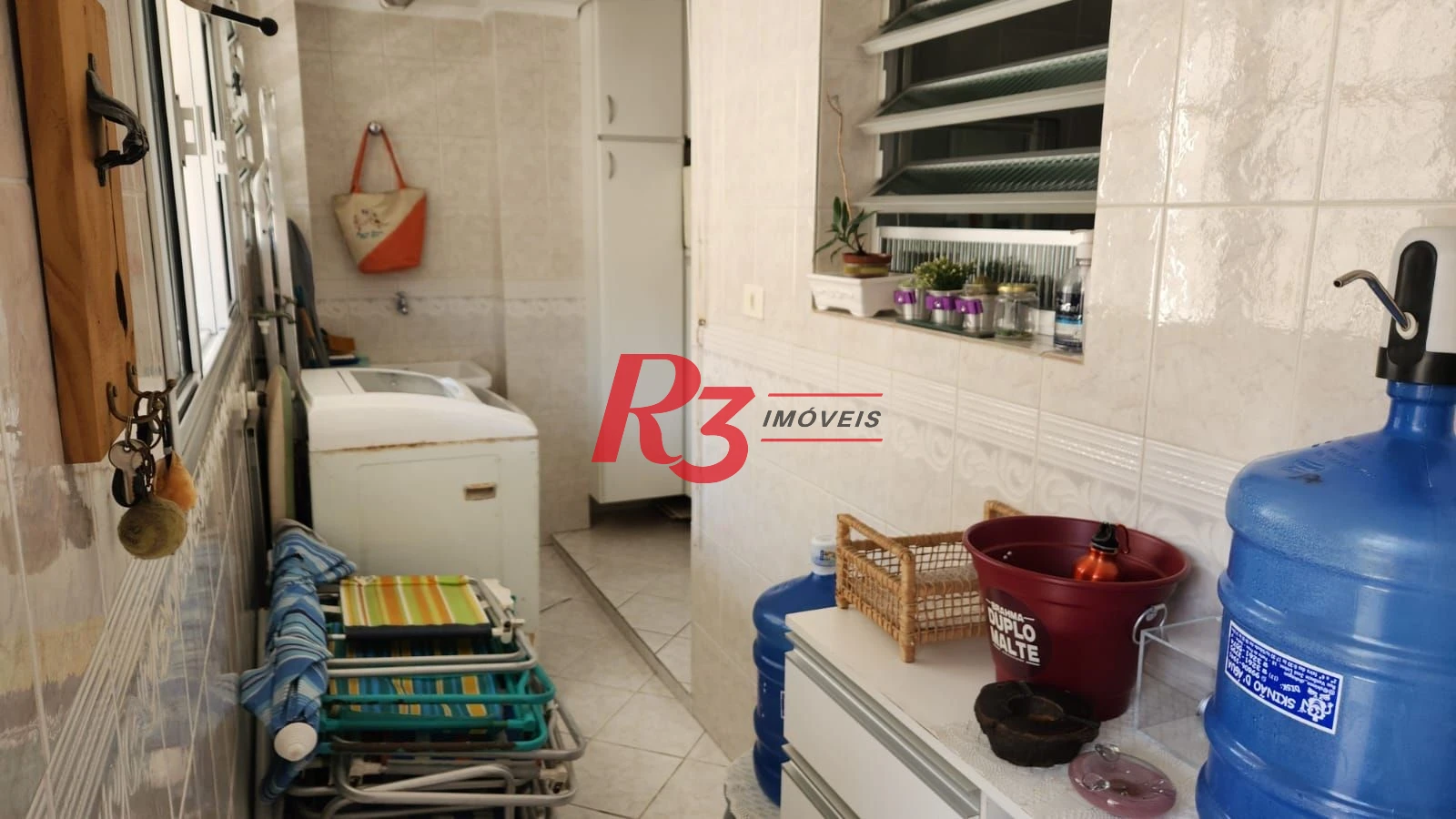 Apartamento para alugar, 77 m² por R$ 4.800,00/mês - Ponta da Praia - Santos/SP