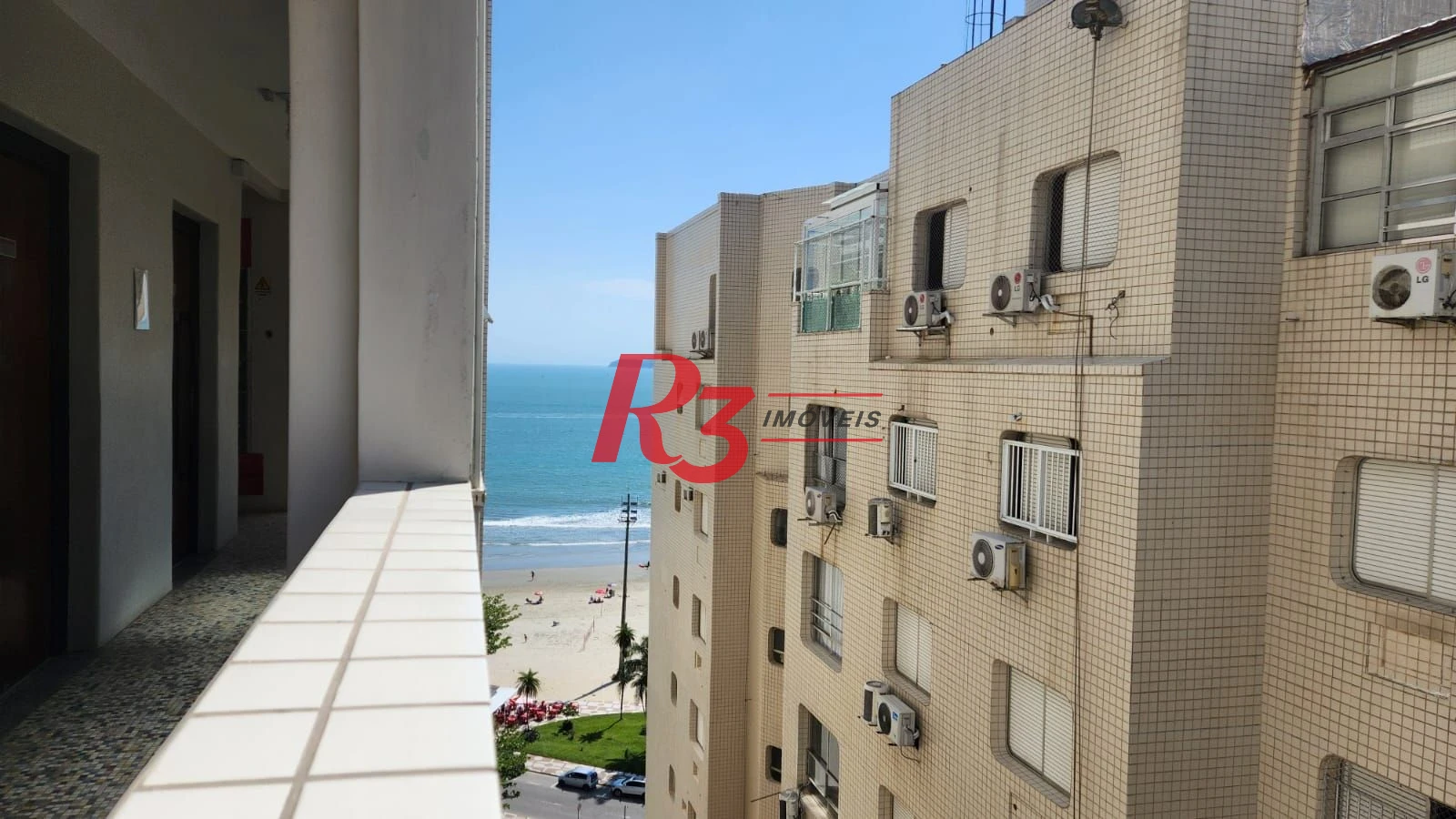 Apartamento para alugar, 77 m² por R$ 4.800,00/mês - Ponta da Praia - Santos/SP