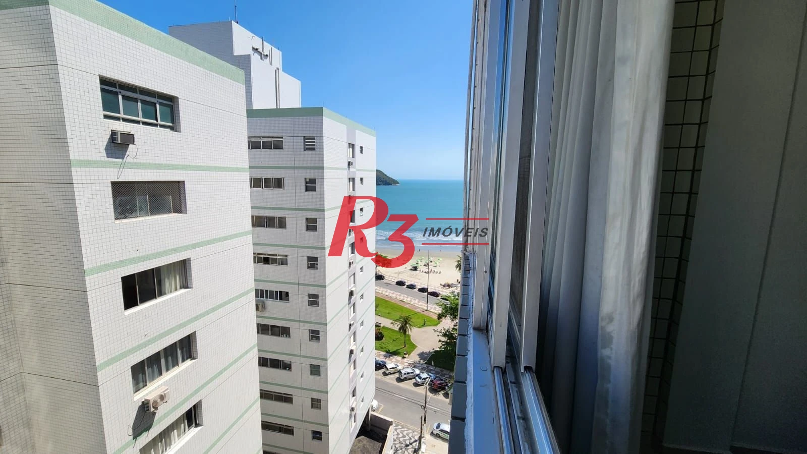 Apartamento para alugar, 77 m² por R$ 4.800,00/mês - Ponta da Praia - Santos/SP