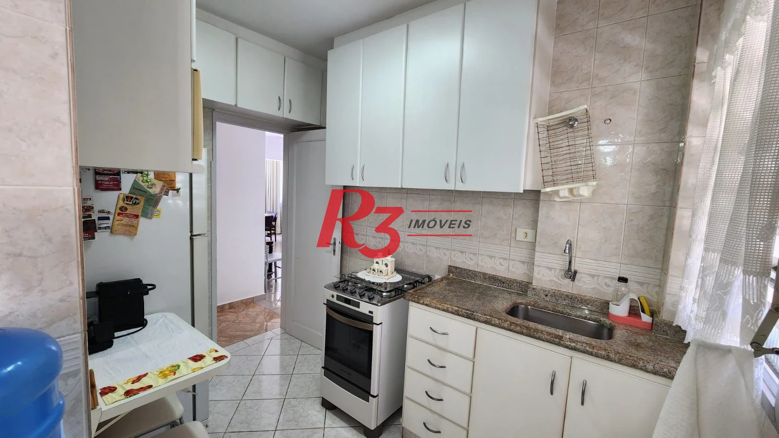 Apartamento para alugar, 77 m² por R$ 4.800,00/mês - Ponta da Praia - Santos/SP