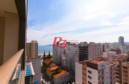 Apartamento à venda, 210 m² por R$ 3.300.000,00 - Embaré - Santos/SP