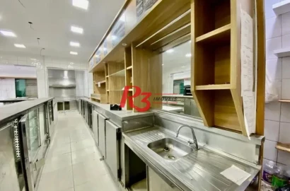Loja para alugar, 160 m² por R$ 12.000,00/mês - Embaré - Santos/SP