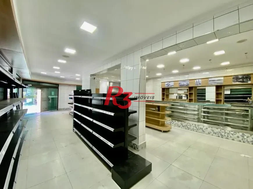 Loja para alugar, 160 m² por R$ 12.000,00/mês - Embaré - Santos/SP