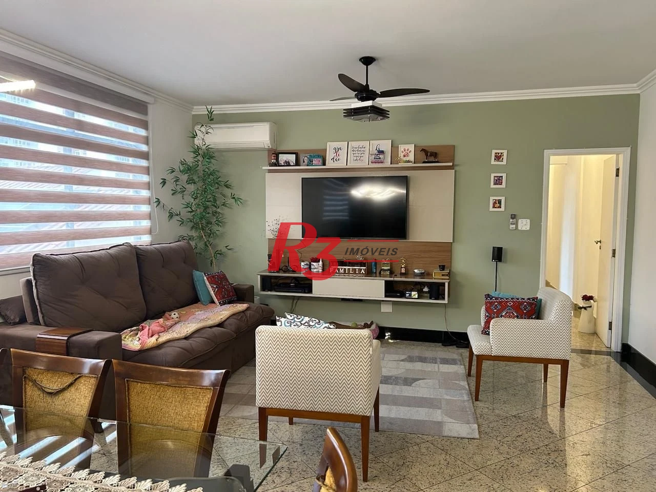 Apartamento com 3 dormitórios à venda, 137 m² por R$ 980.000,00 - Pompéia - Santos/SP