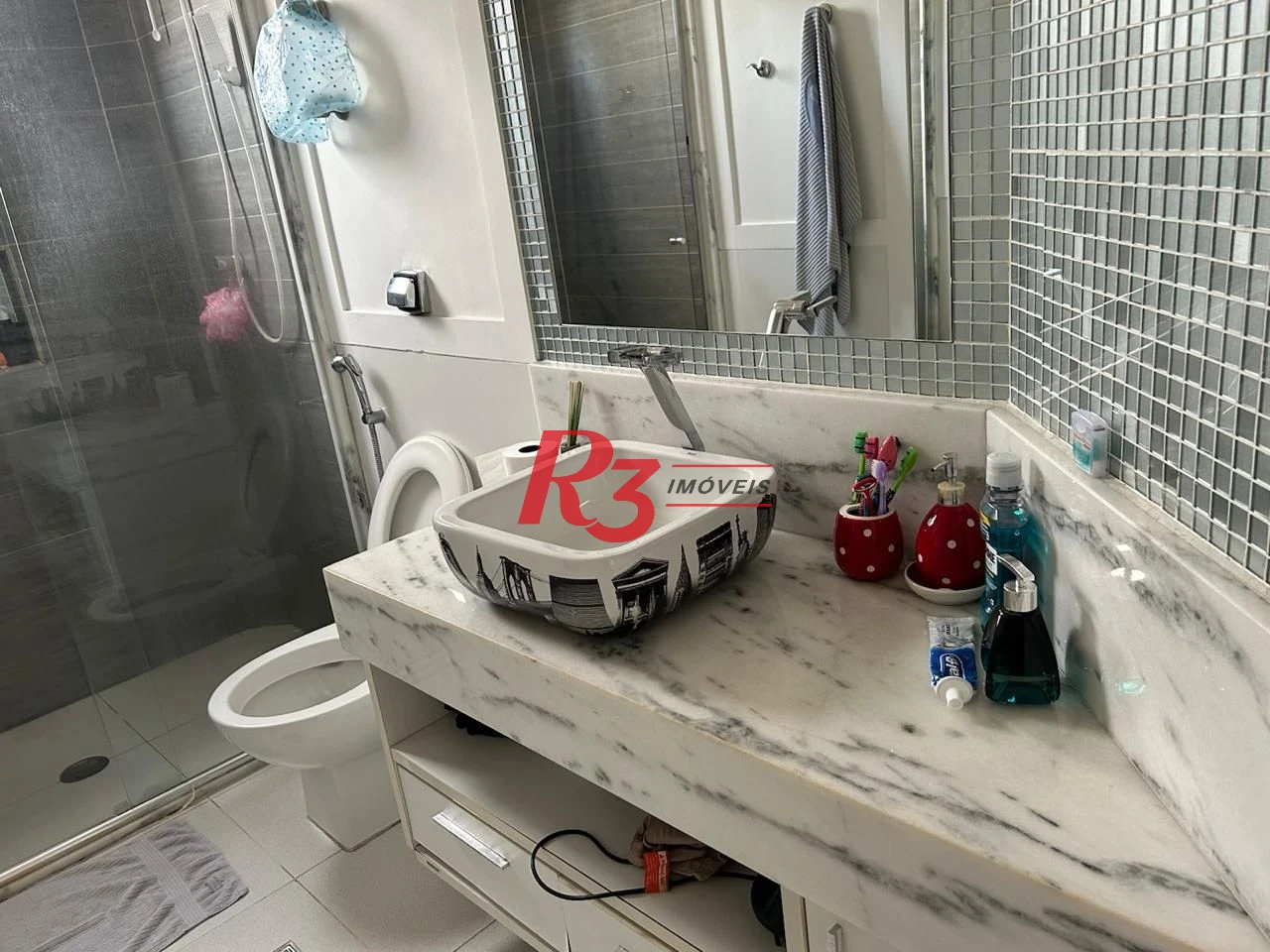 Apartamento com 3 dormitórios à venda, 137 m² por R$ 980.000,00 - Pompéia - Santos/SP