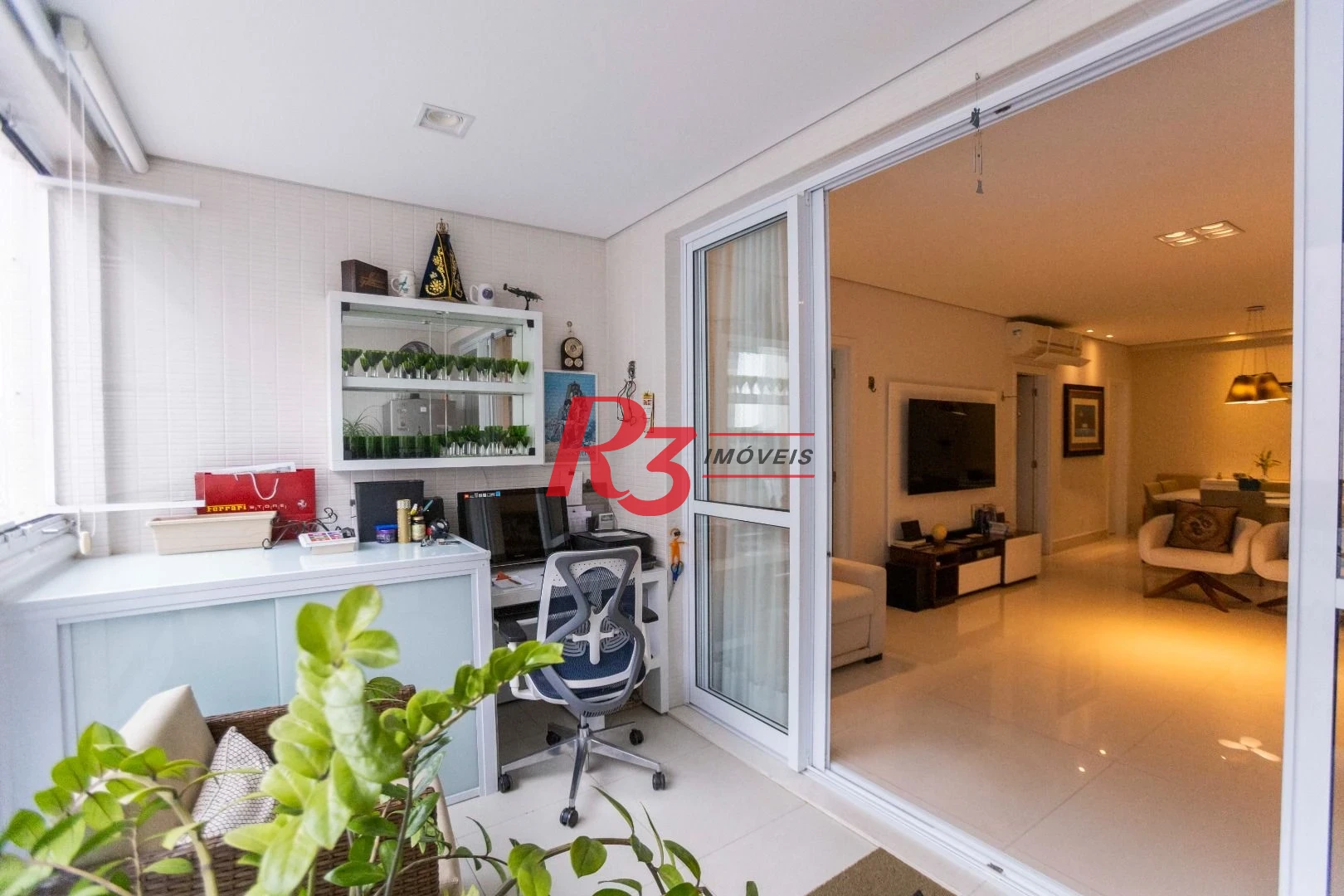 Apartamento com 1 dormitório à venda, 96 m² por R$ 1.710.000,00 - Aparecida - Santos/SP