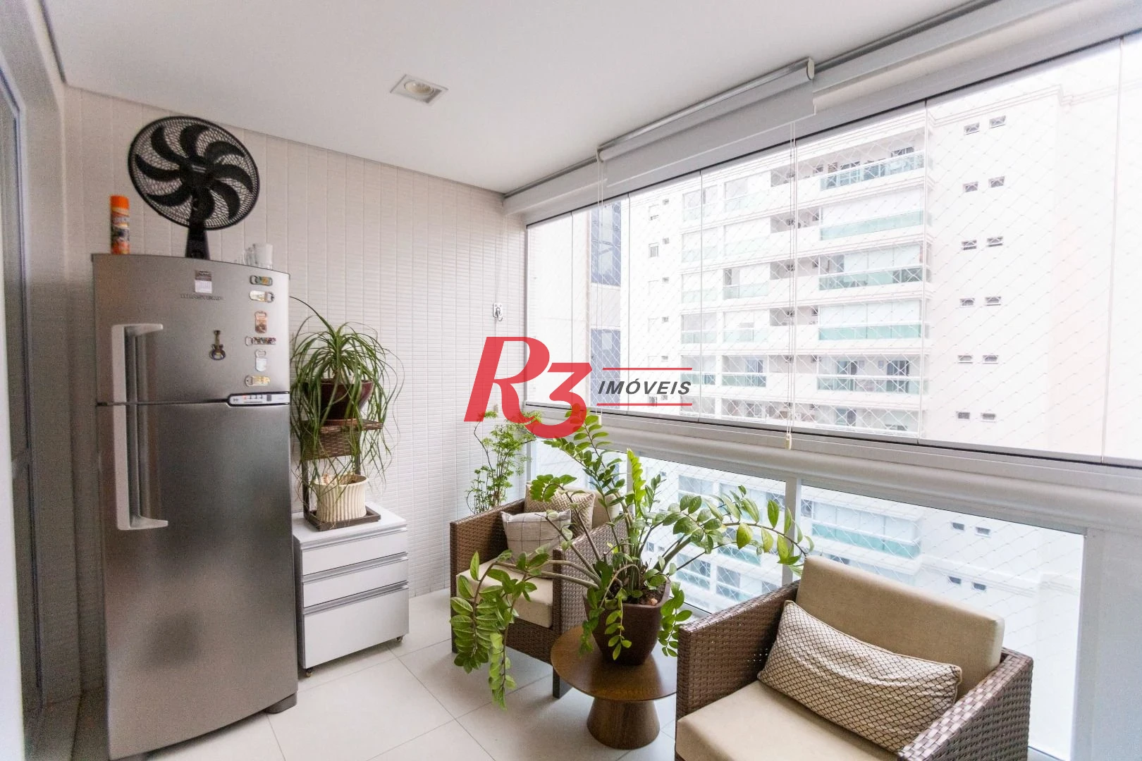 Apartamento com 1 dormitório à venda, 96 m² por R$ 1.710.000,00 - Aparecida - Santos/SP