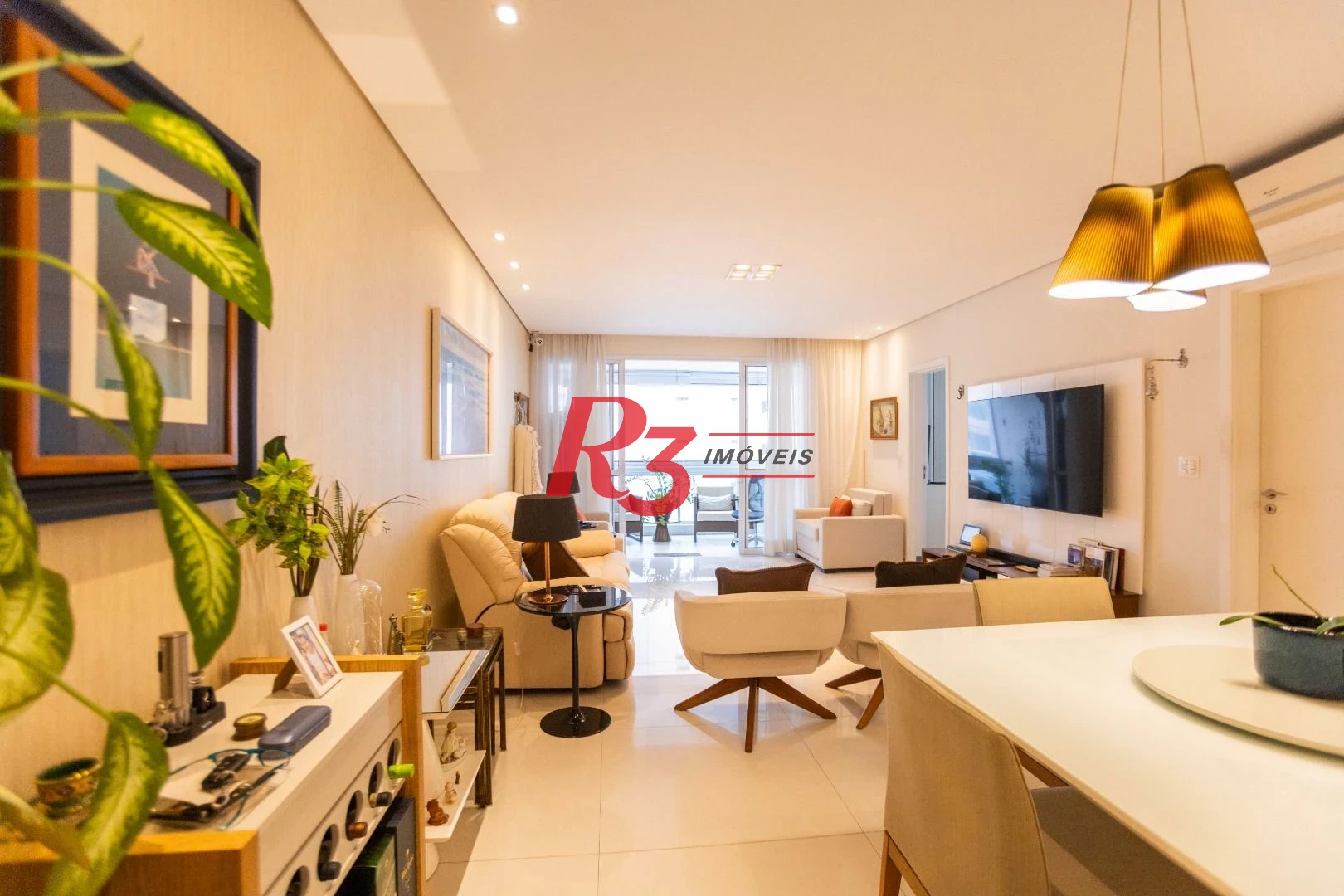 Apartamento com 1 dormitório à venda, 96 m² por R$ 1.710.000,00 - Aparecida - Santos/SP