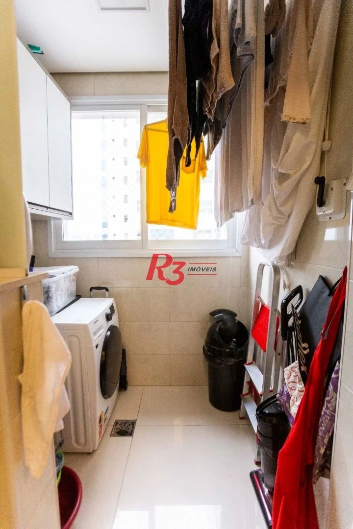 Apartamento com 1 dormitório à venda, 96 m² por R$ 1.710.000,00 - Aparecida - Santos/SP