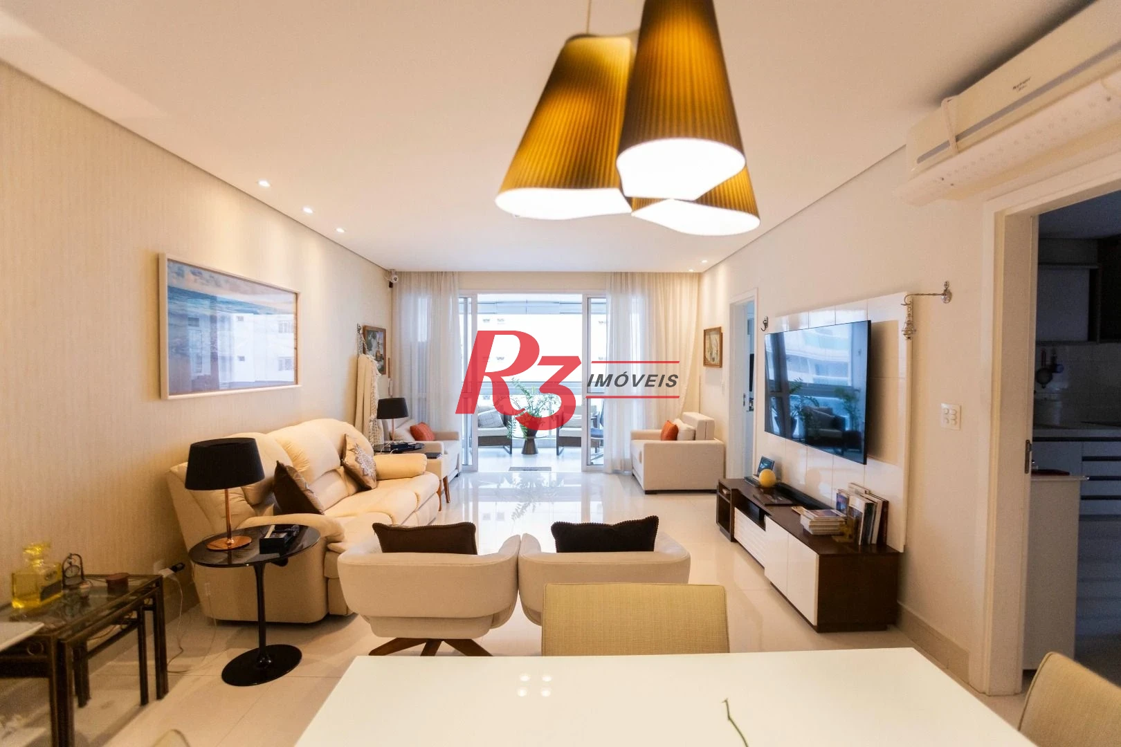 Apartamento com 1 dormitório à venda, 96 m² por R$ 1.710.000,00 - Aparecida - Santos/SP