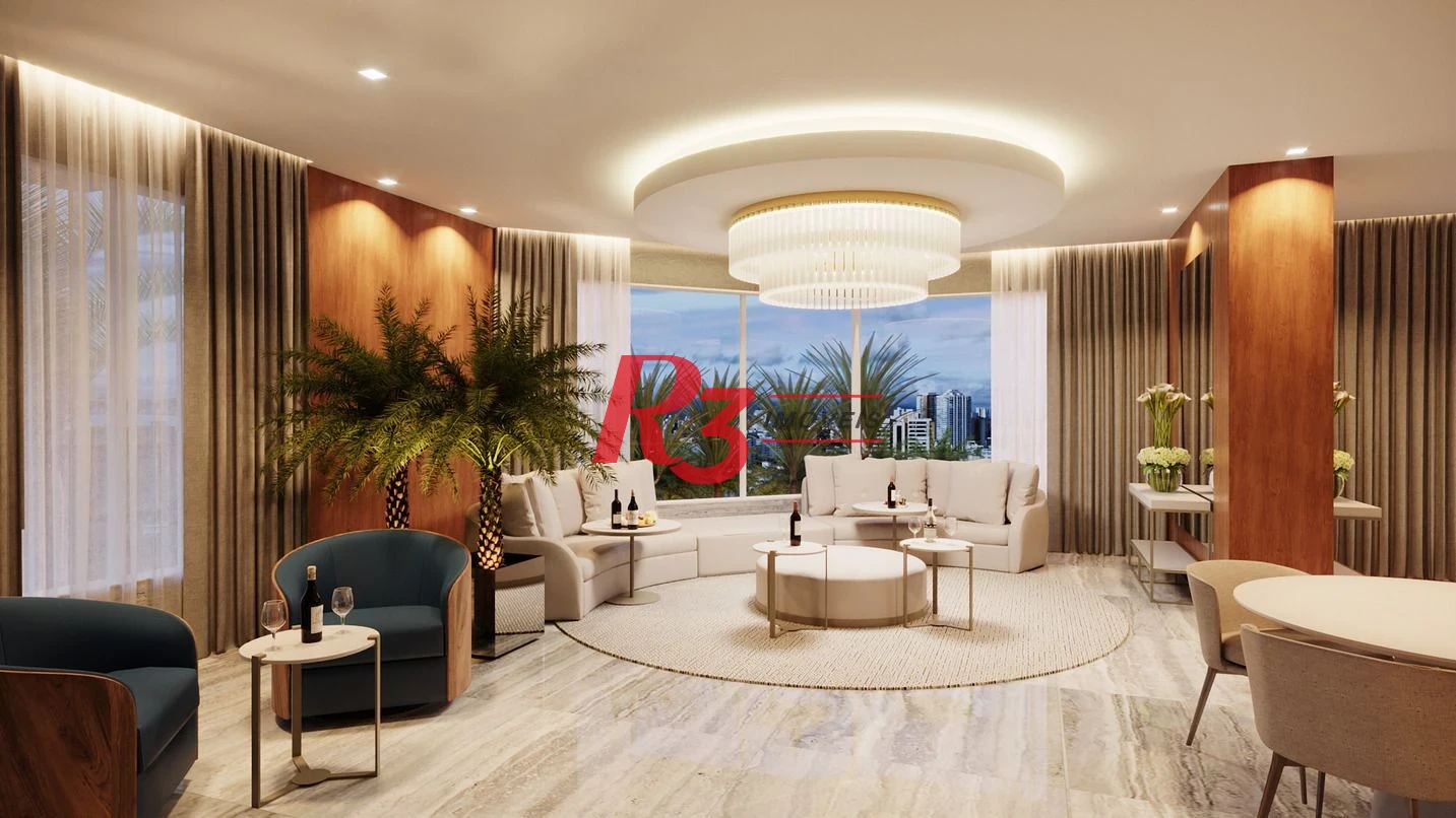Apartamento com 3 suítes à venda, 227 m² por R$ 5.670.000 - Ponta da Praia - Santos/SP