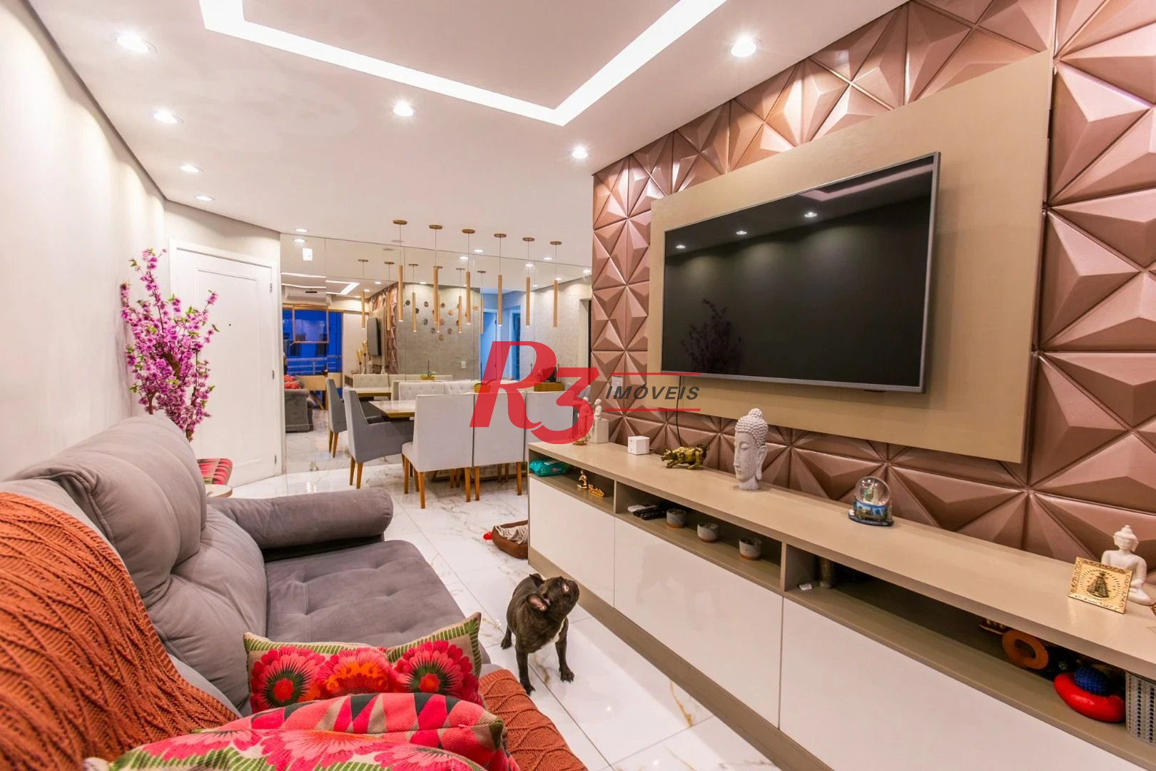 Apartamento à venda, 84 m² por R$ 840.000,00 - Marapé - Santos/SP
