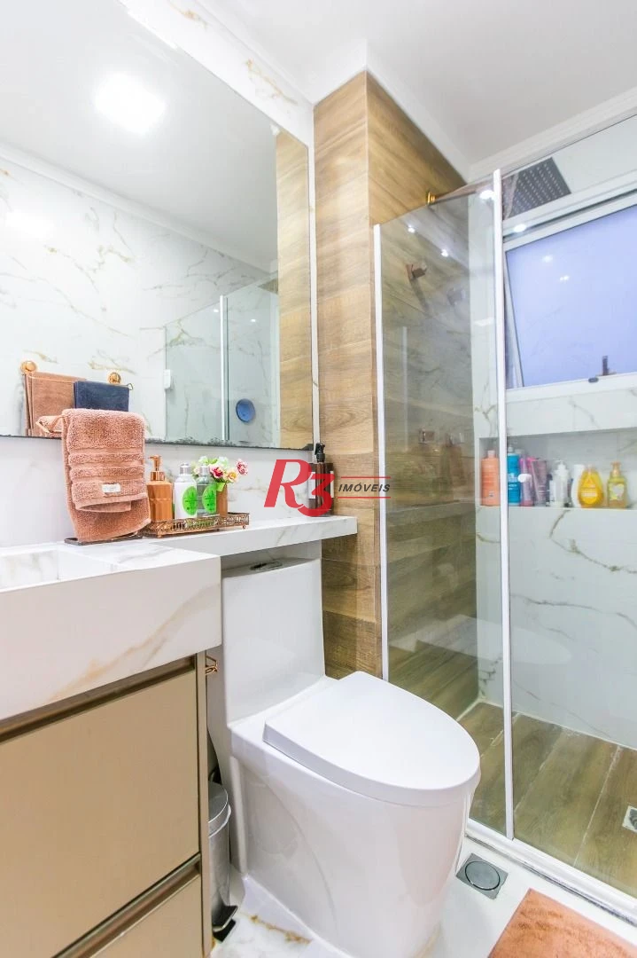 Apartamento à venda, 84 m² por R$ 840.000,00 - Marapé - Santos/SP