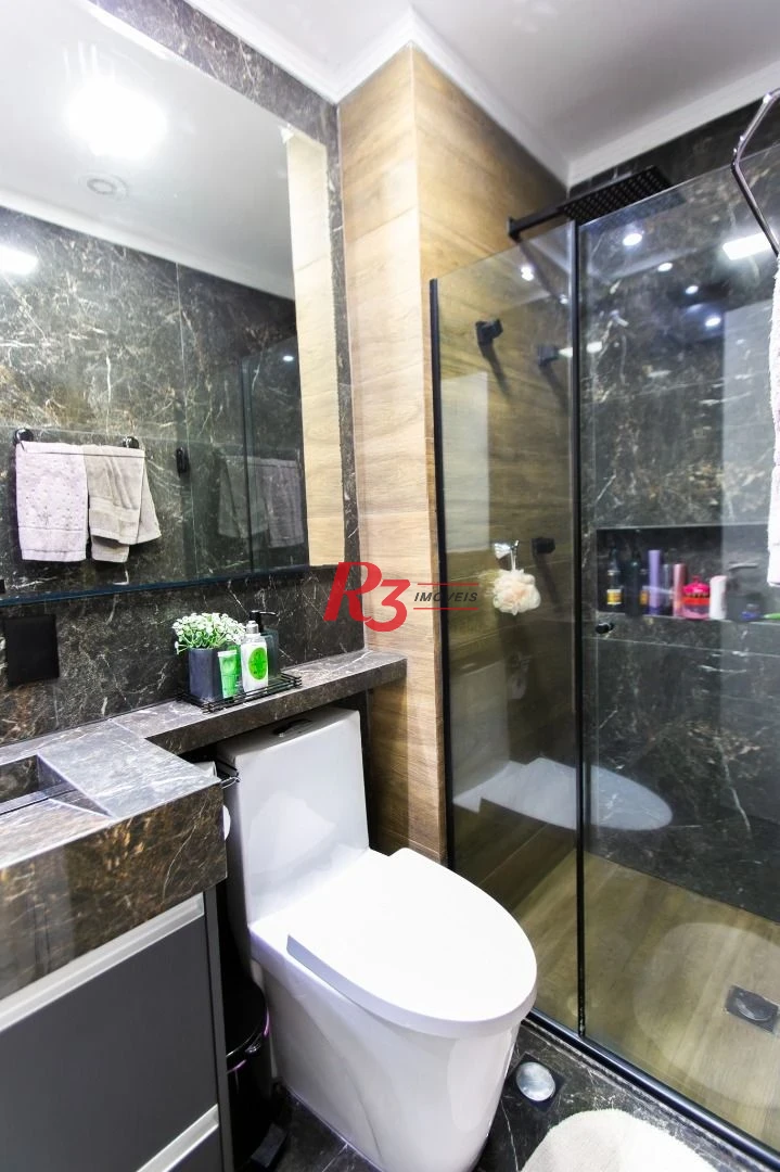 Apartamento à venda, 84 m² por R$ 840.000,00 - Marapé - Santos/SP