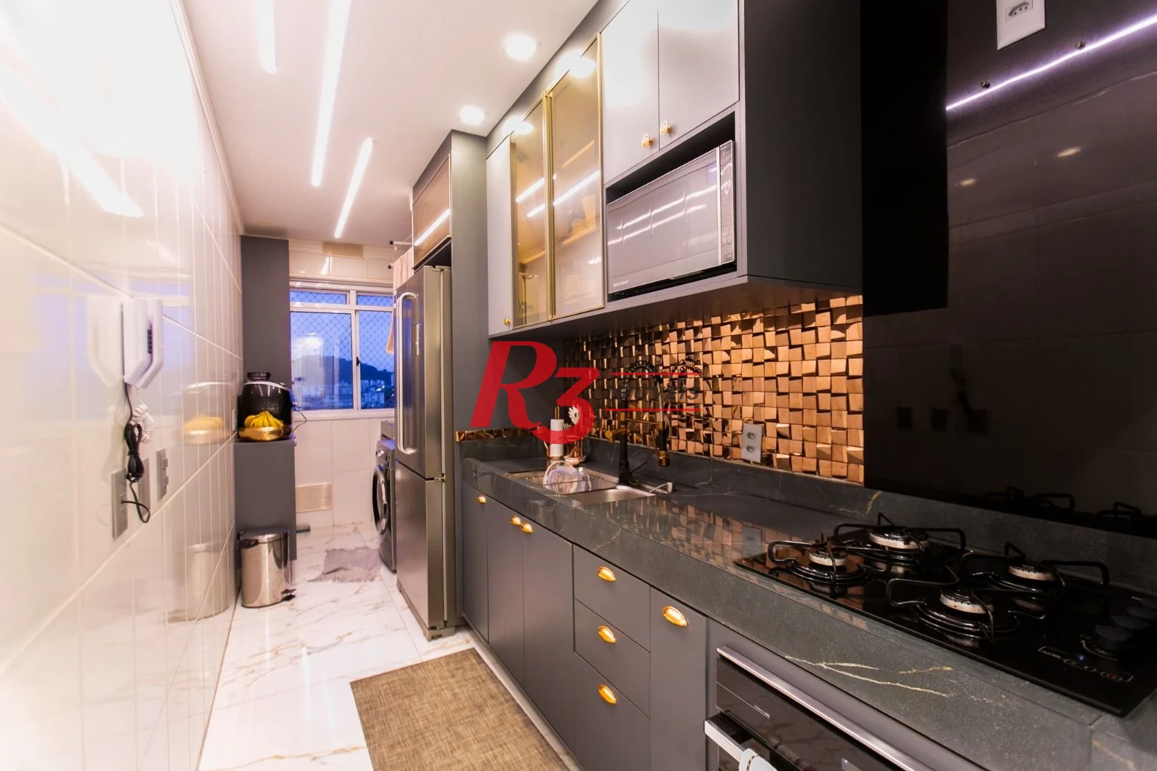 Apartamento à venda, 84 m² por R$ 840.000,00 - Marapé - Santos/SP
