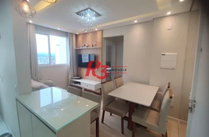 Apartamento à venda, 45 m² por R$ 320.000,00 - Castelo - Santos/SP