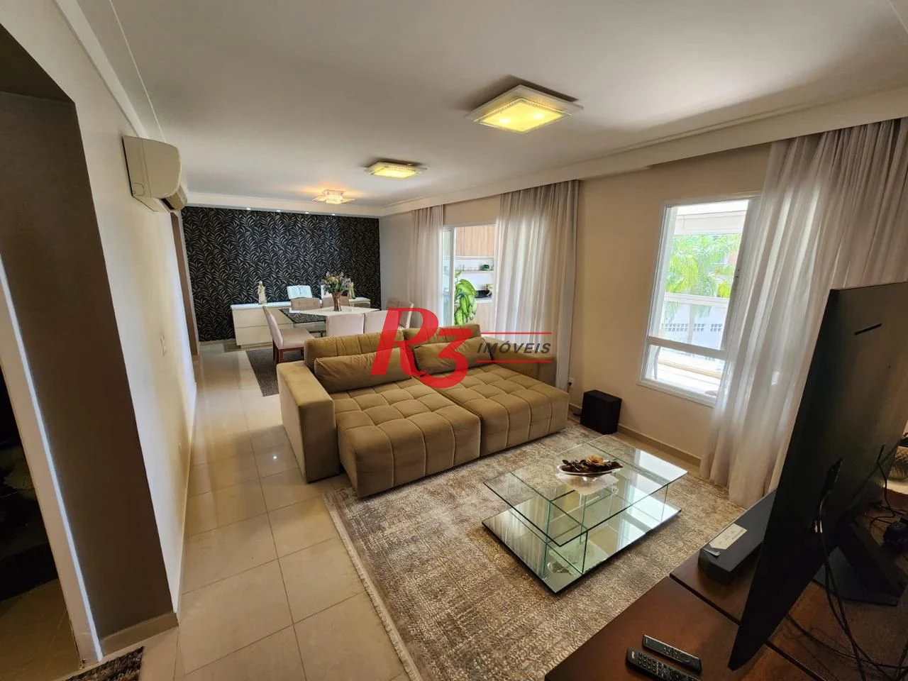 Apartamento com 3 dormitórios à venda, 132 m² por R$ 1.750.000,00 - Ponta da Praia - Santos/SP