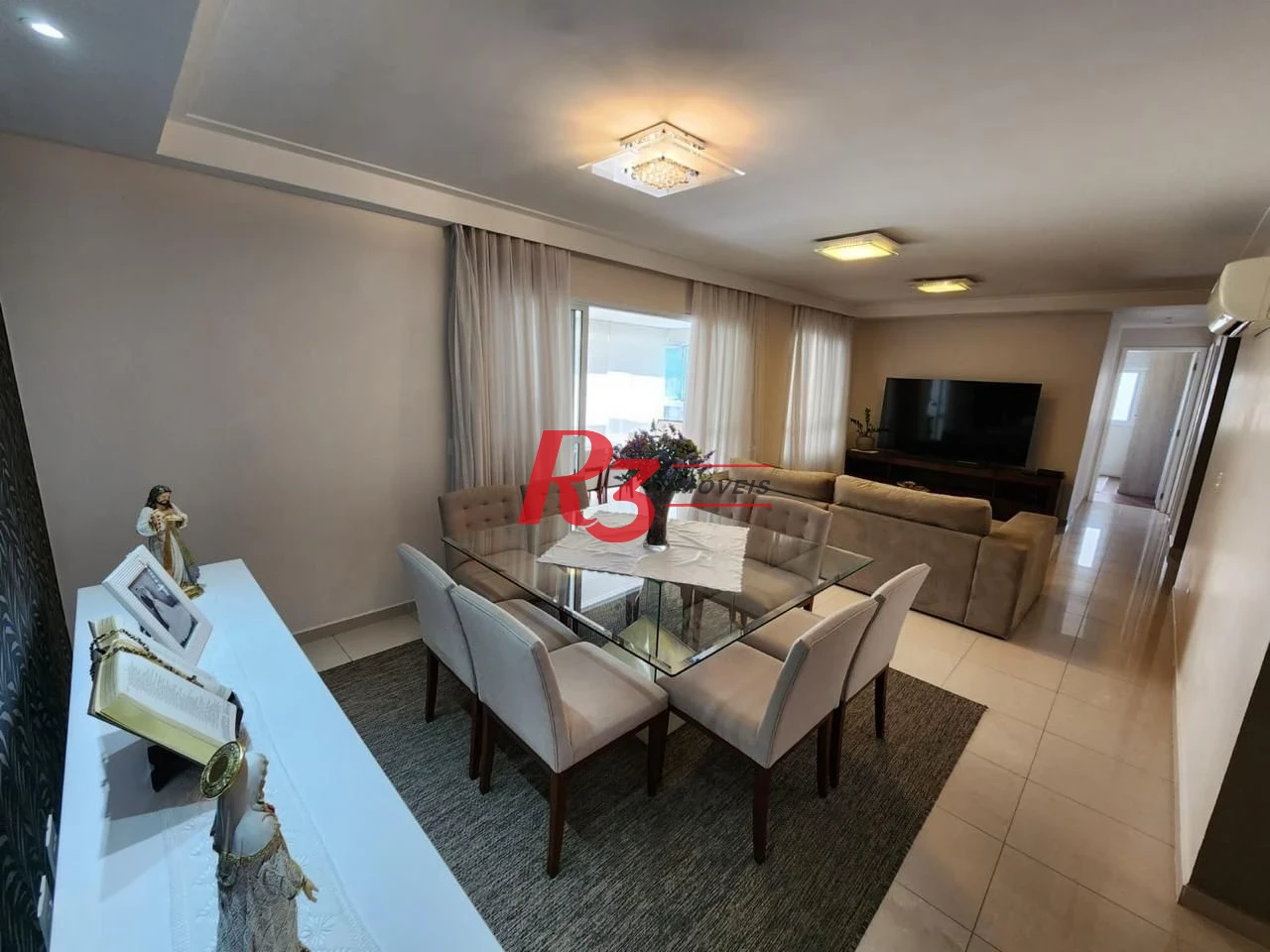 Apartamento com 3 dormitórios à venda, 132 m² por R$ 1.750.000,00 - Ponta da Praia - Santos/SP