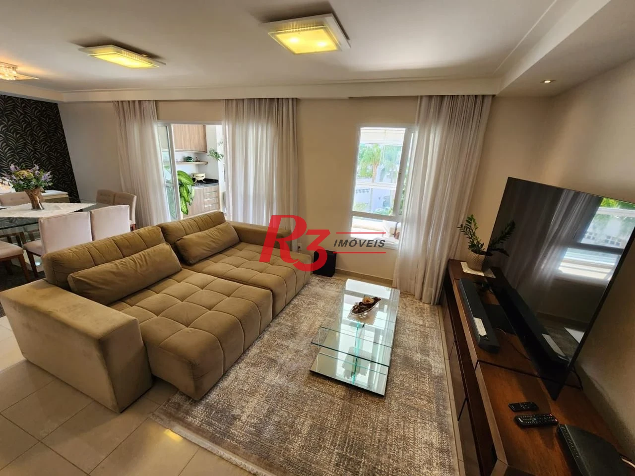 Apartamento com 3 dormitórios à venda, 132 m² por R$ 1.750.000,00 - Ponta da Praia - Santos/SP