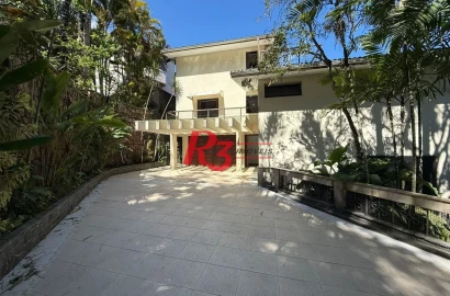 Casa para alugar, 1000 m² por R$ 20.000,00/mês - Morro Santa Terezinha - Santos/SP
