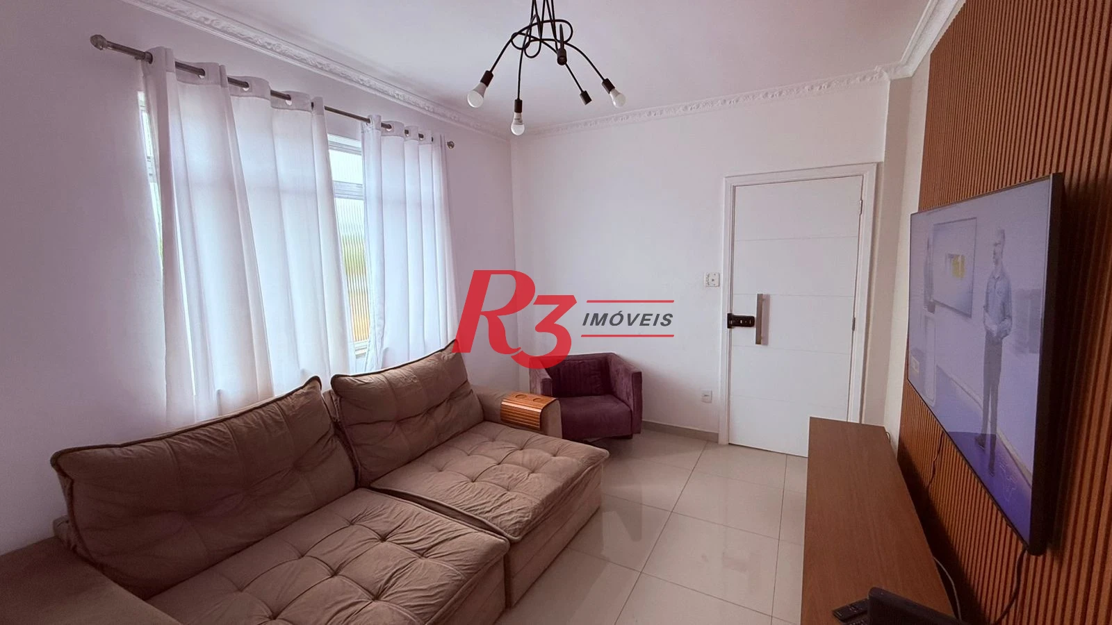 Apartamento à venda, 67 m² por R$ 415.000,00 - Macuco - Santos/SP