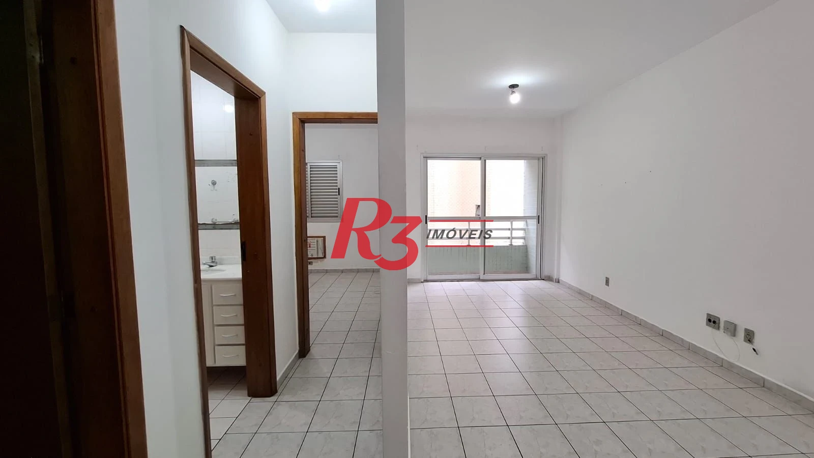 Apartamento com 1 dormitório à venda, 52 m² por R$ 380.000,00 - Encruzilhada - Santos/SP