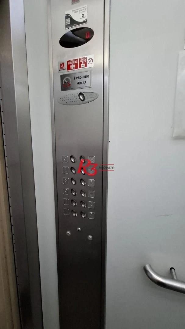 Apartamento com 1 dormitório à venda, 52 m² por R$ 380.000,00 - Encruzilhada - Santos/SP