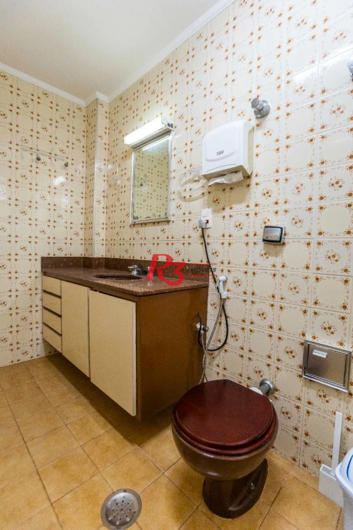 Apartamento com 4 dormitórios à venda, 175 m² por R$ 1.810.000,00 - Gonzaga - Santos/SP