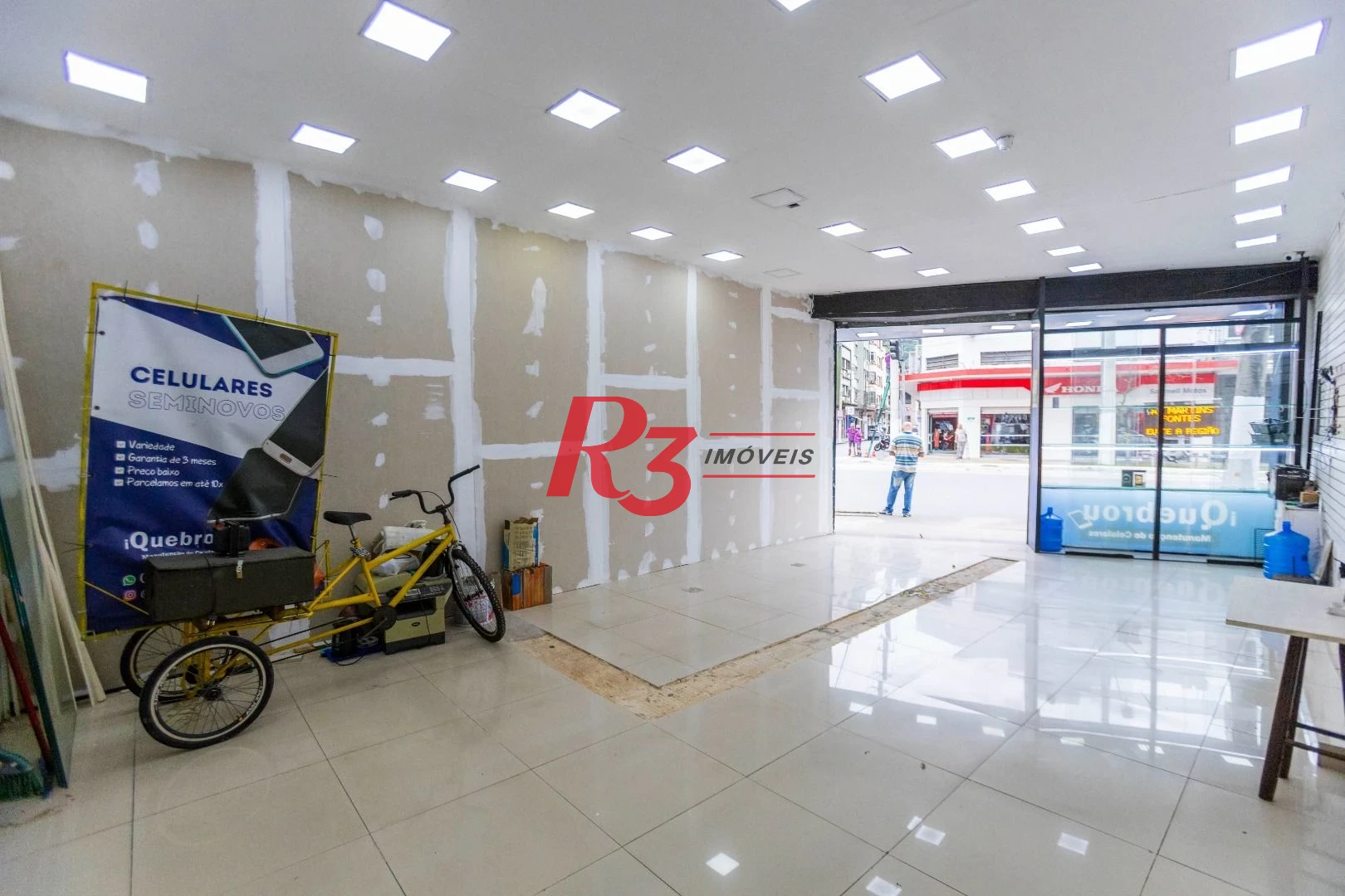 Loja para alugar, 30 m² por R$ 3.000,00/mês - Centro - Santos/SP