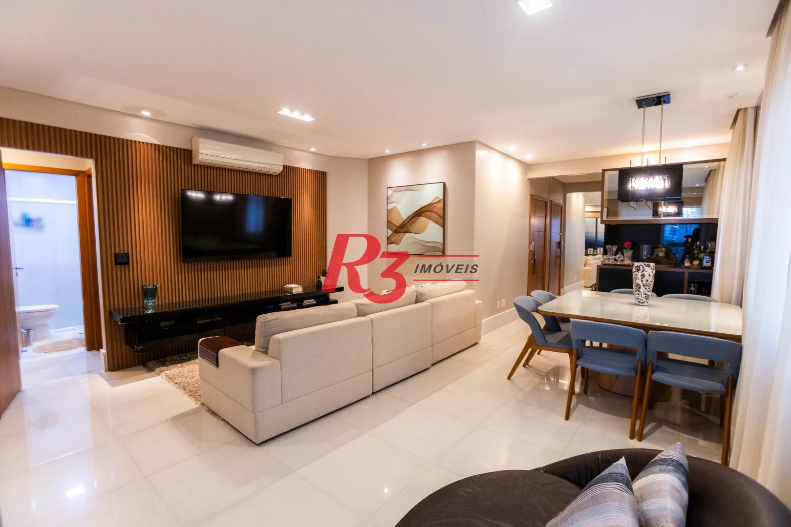 Apartamento com 3 dormitórios à venda, 123 m² por R$ 1.600.000,00 - Pompéia - Santos/SP