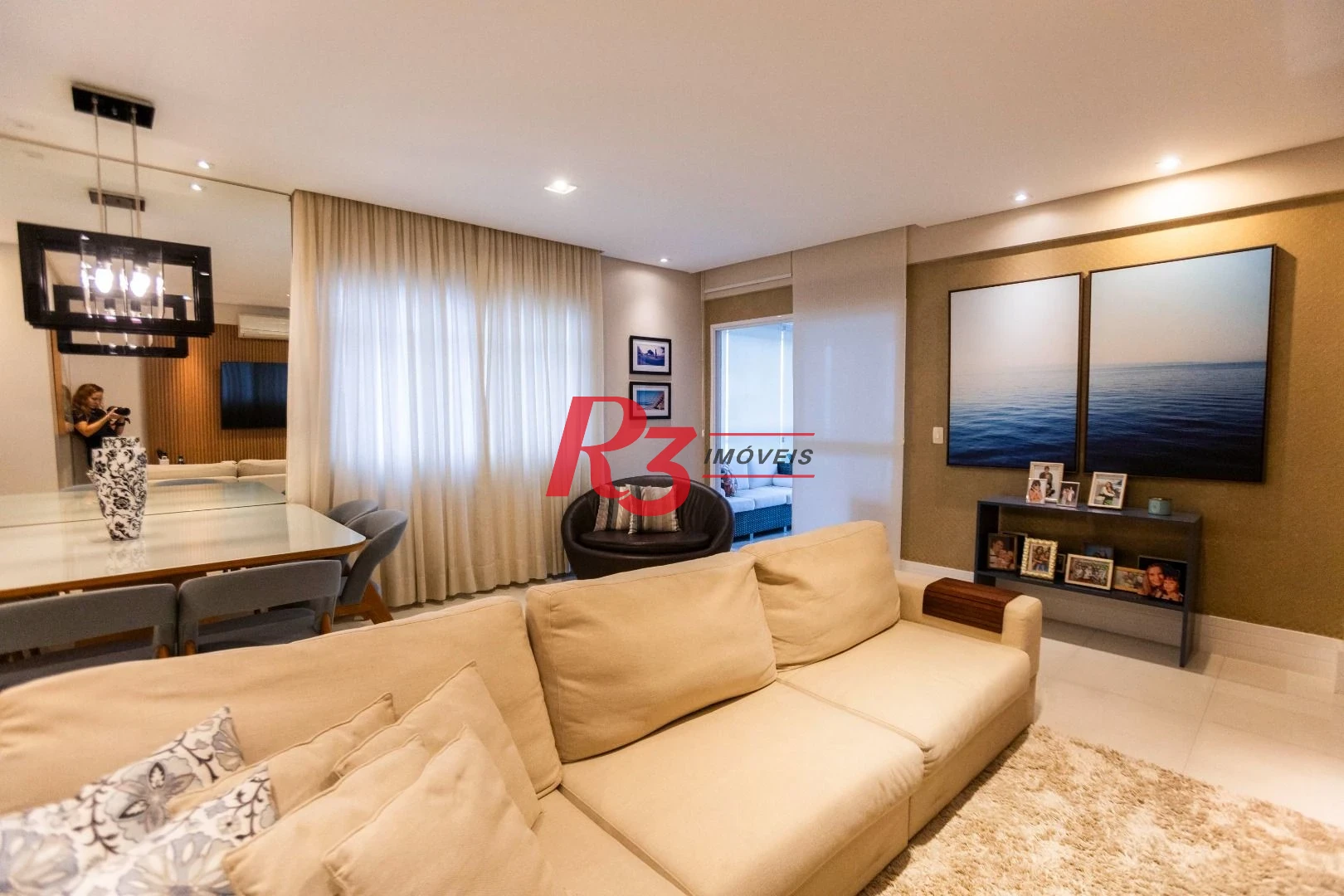 Apartamento com 3 dormitórios à venda, 123 m² por R$ 1.600.000,00 - Pompéia - Santos/SP
