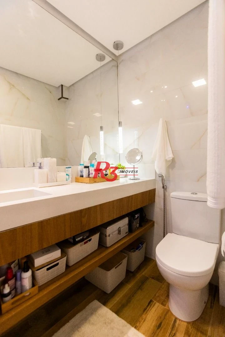 Apartamento com 3 dormitórios à venda, 123 m² por R$ 1.600.000,00 - Pompéia - Santos/SP