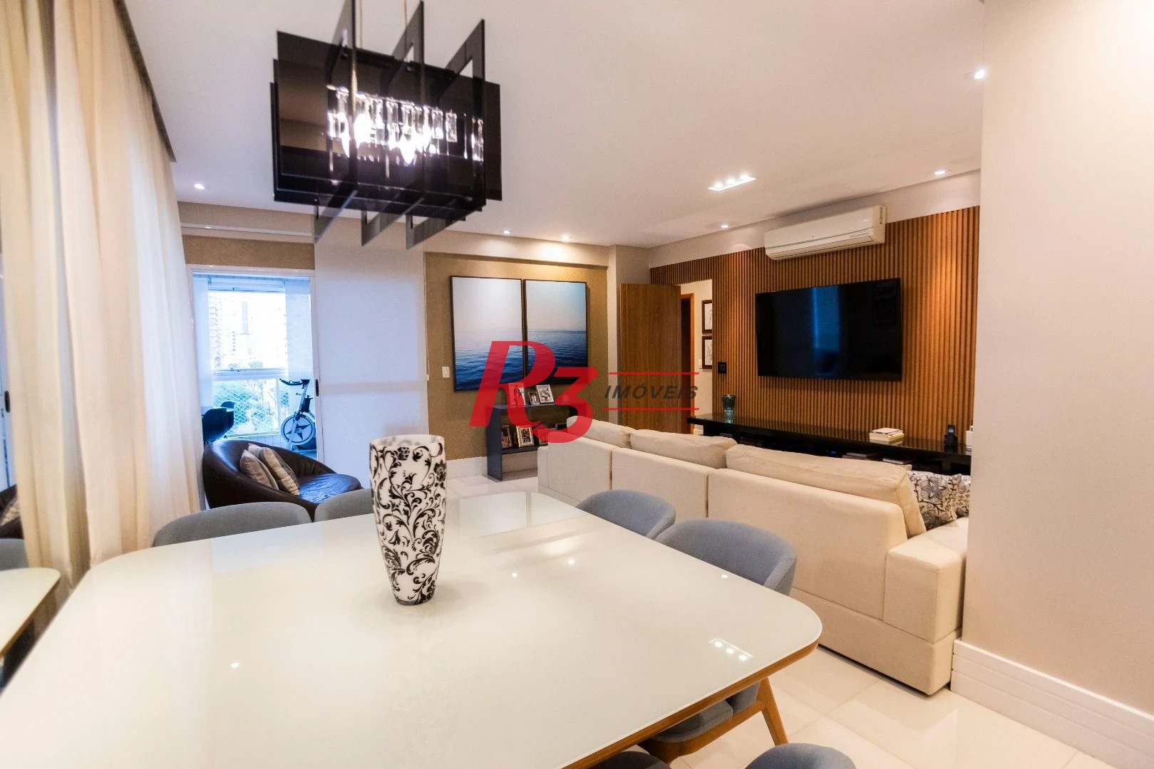 Apartamento com 3 dormitórios à venda, 123 m² por R$ 1.600.000,00 - Pompéia - Santos/SP