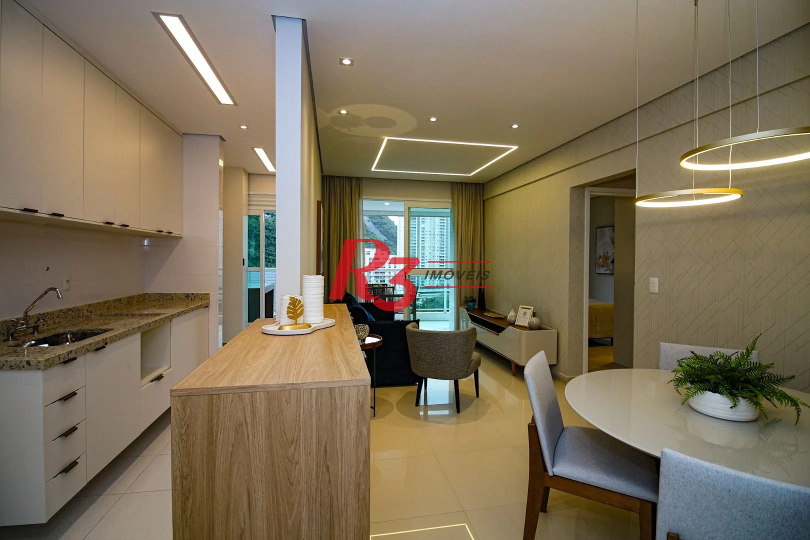 Apartamento à venda, 76 m² por R$ 1.176.200,00 - José Menino - Santos/SP