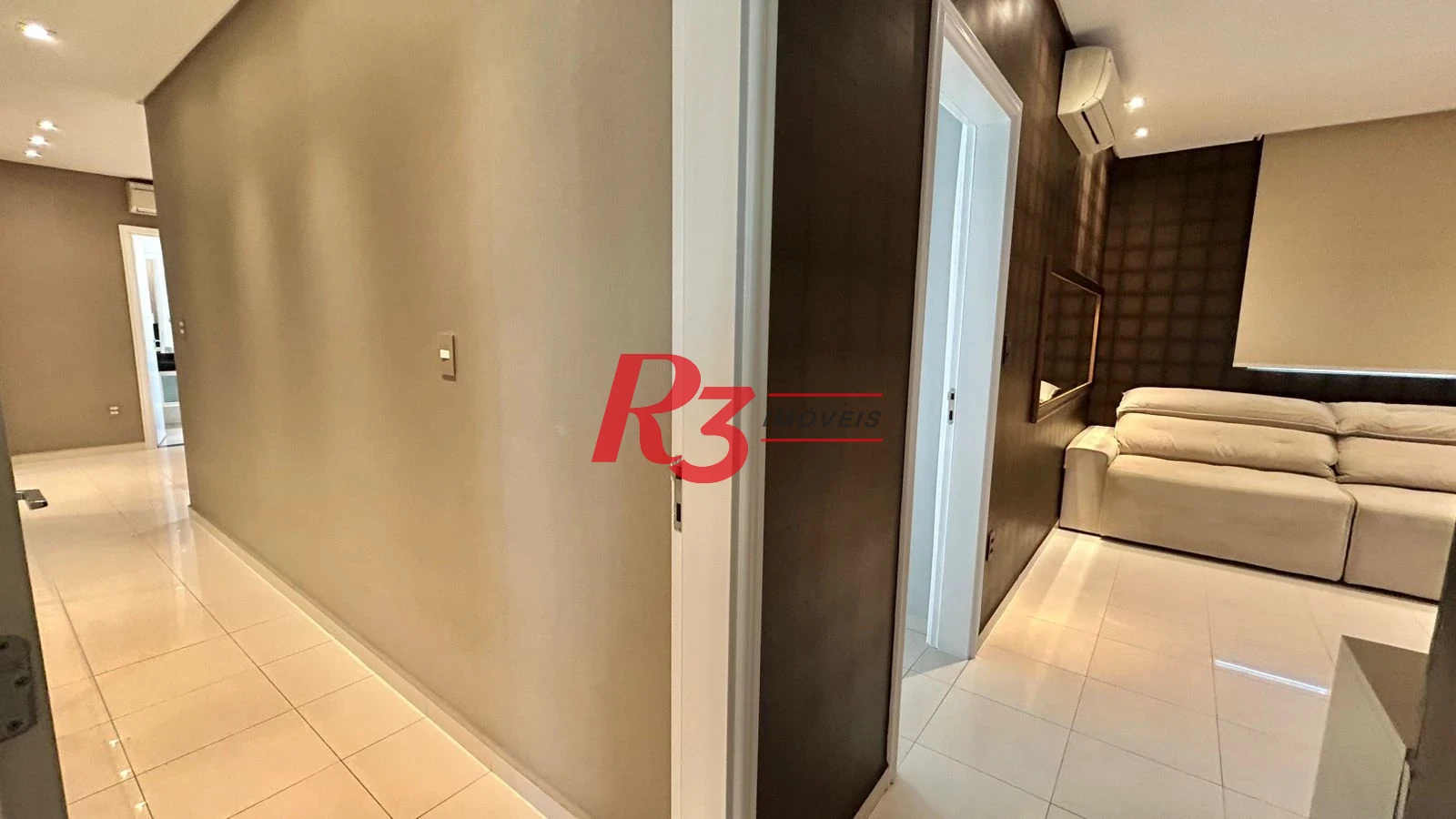 Apartamento com 3 dormitórios para alugar, 138 m² por R$ 16.000,00/mês - Gonzaga - Santos/SP
