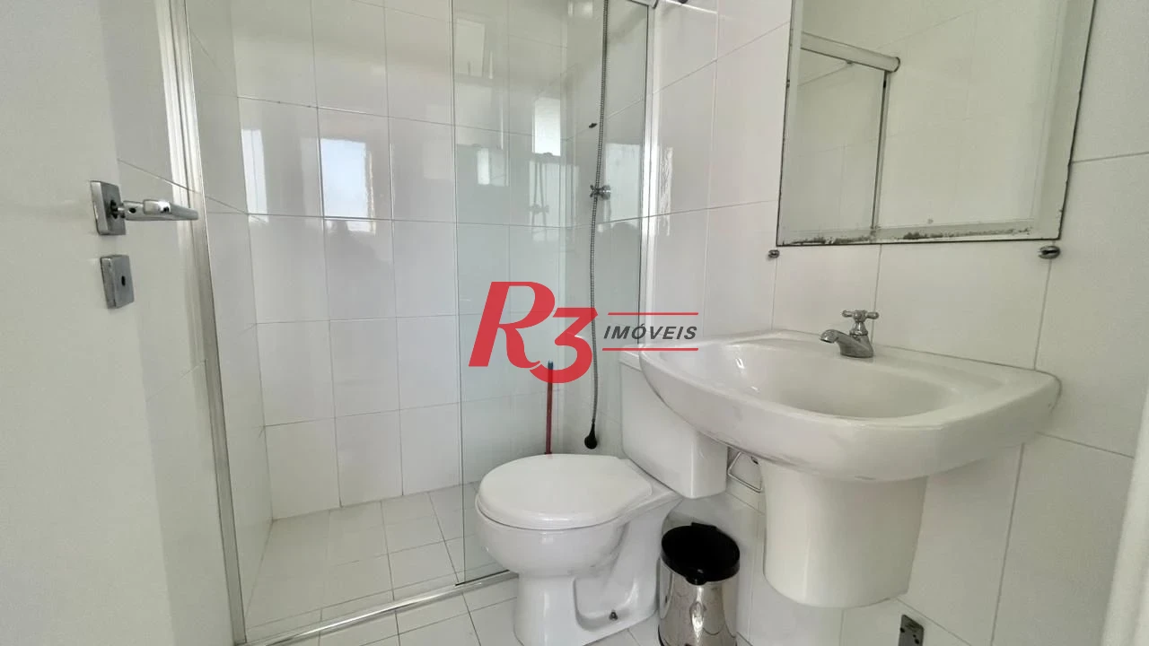 Apartamento com 3 dormitórios para alugar, 138 m² por R$ 16.000,00/mês - Gonzaga - Santos/SP