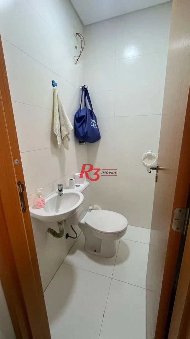 Apartamento com 3 dormitórios à venda, 124 m² por R$ 2.000.000,00 - Boqueirão - Santos/SP
