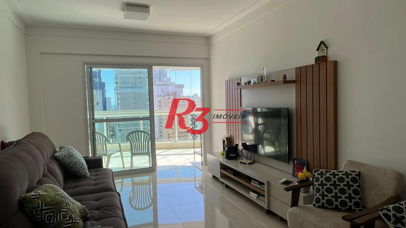 Apartamento com 3 dormitórios à venda, 124 m² por R$ 2.000.000,00 - Boqueirão - Santos/SP